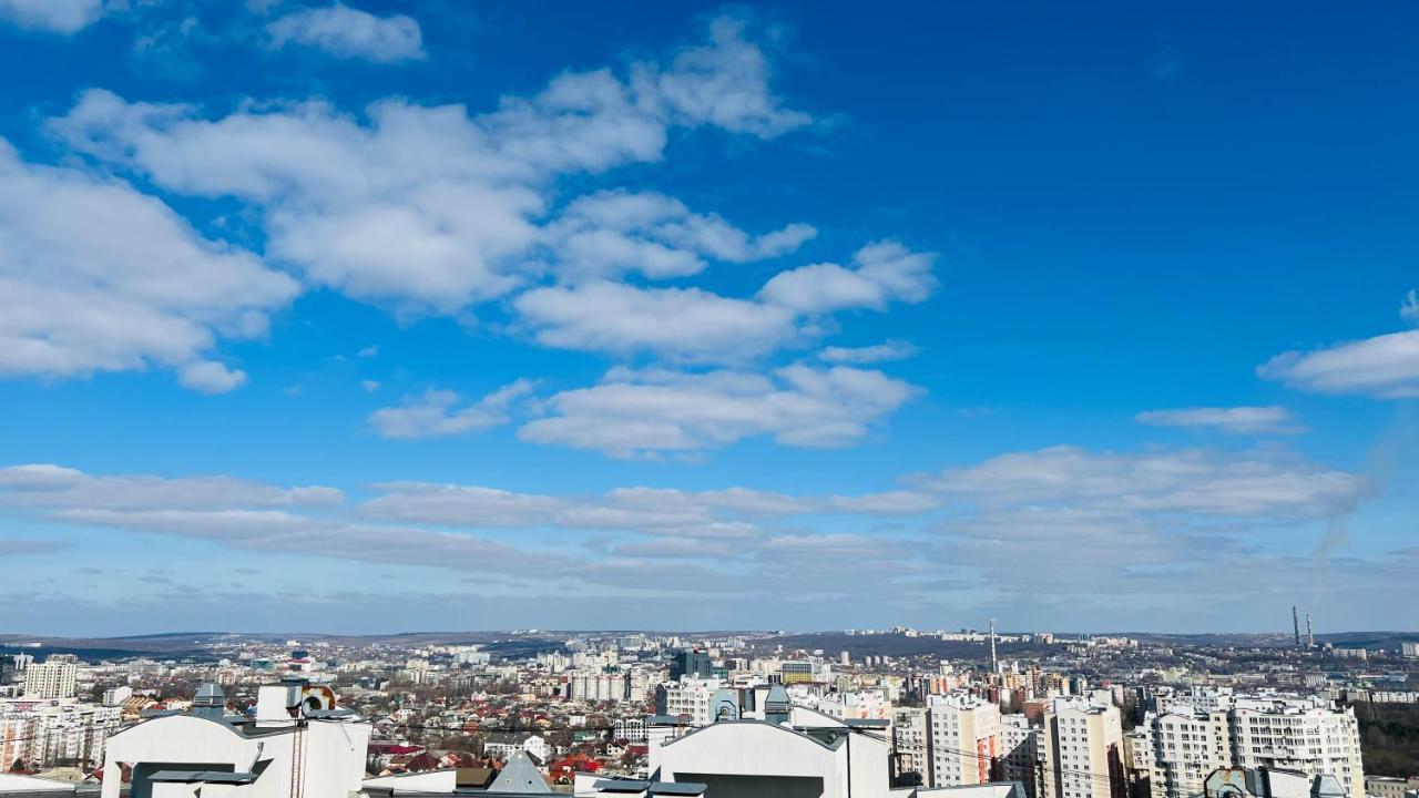 Comfortable Apartment With A Panoramic View Chisinau Exterior foto