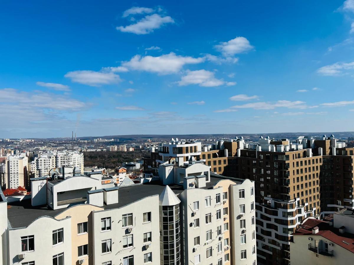 Comfortable Apartment With A Panoramic View Chisinau Exterior foto